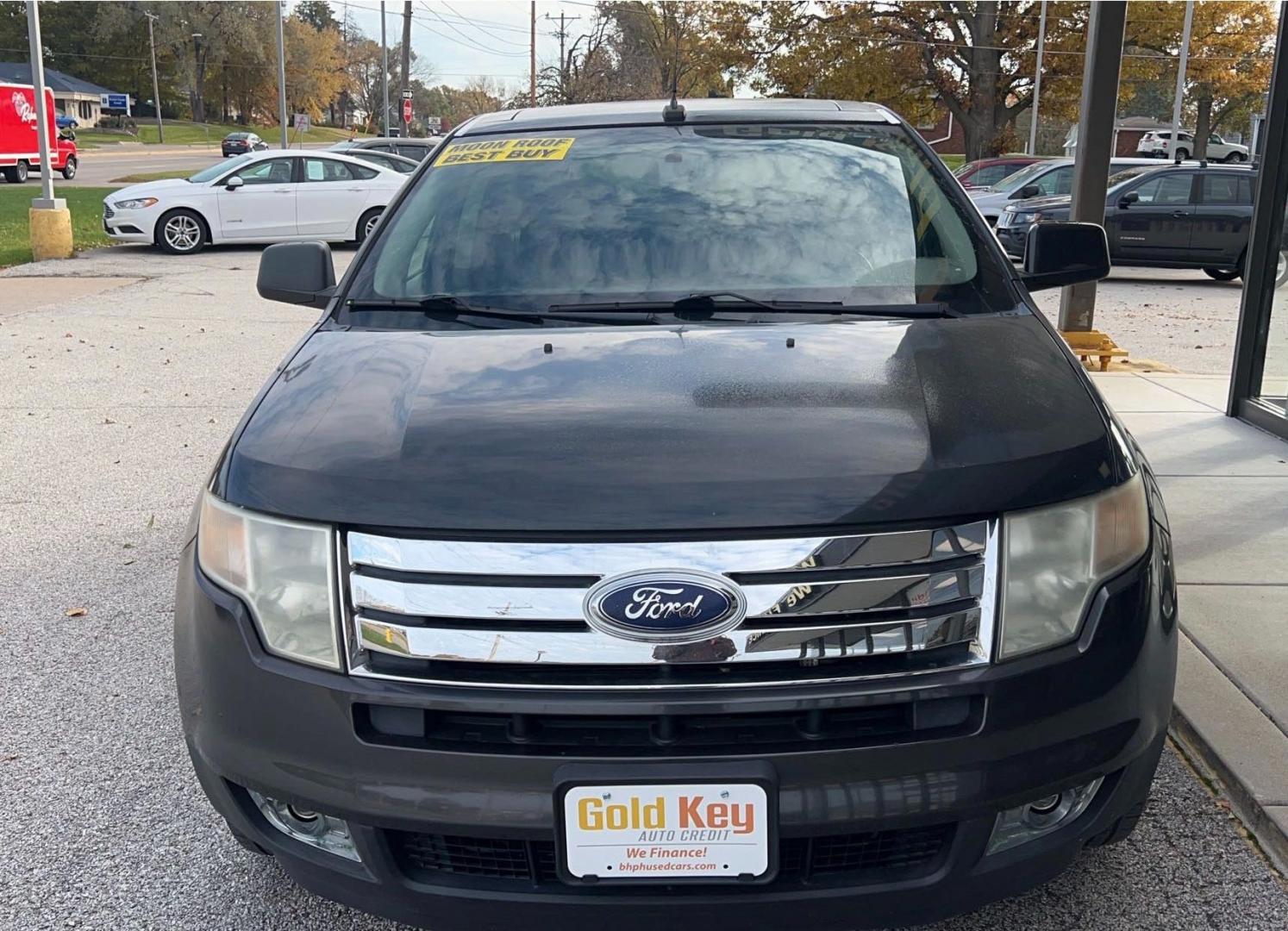 2007 Black Ford Edge SEL Plus FWD (2FMDK39C77B) with an 3.5L V6 DOHC 24V engine, 6-Speed Automatic transmission, located at 1633 W Kimberly, Davenport, IA, 52806, (563) 323-5341, 41.559456, -90.598732 - Photo#1